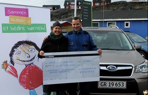 Sponsorat til Meeqat Inuunerissut - Bedre Børneliv