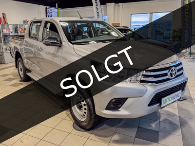Toyota Hilux 2.7I Silvergray Solgt
